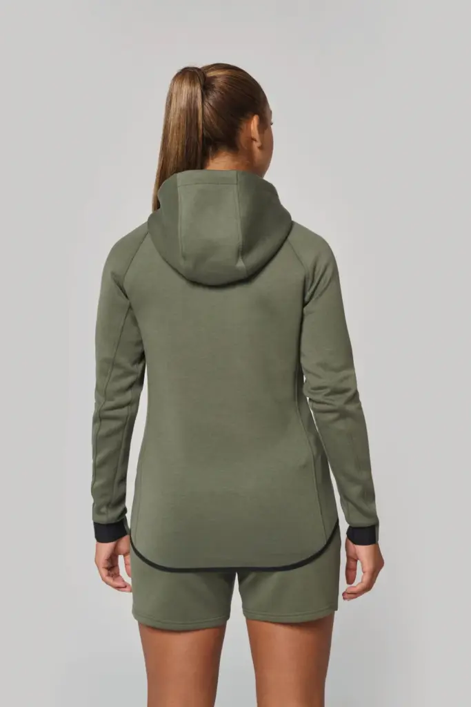 Damesjasje met capuchon performance — productfoto 2