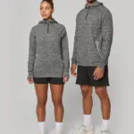 PA360-14_2026 - Hidalgo Unisex sportsweater Met Capuchon En Ritskraag