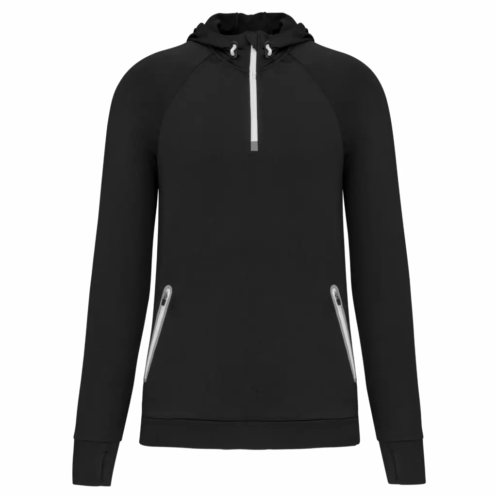 Sportsweater bedrucken PA360 Zip-Neck Jersey Unisex XS-3XL — Produktfoto 6