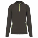Sportsweater bedrucken PA360 Zip-Neck Jersey Unisex XS-3XL — Produktfoto 7