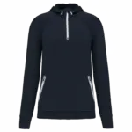 Sportsweater bedrucken PA360 Zip-Neck Jersey Unisex XS-3XL — Produktfoto 8