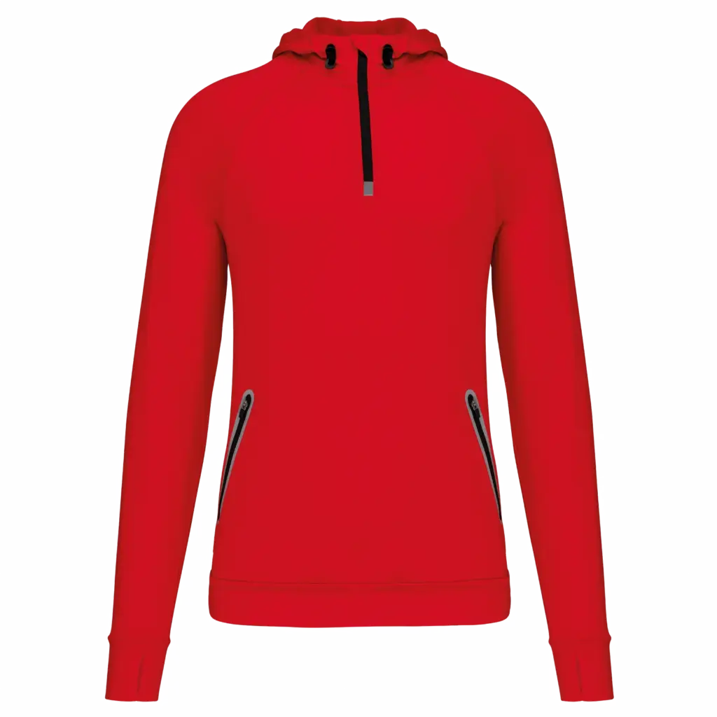 Sportsweater bedrucken PA360 Zip-Neck Jersey Unisex XS-3XL — Produktfoto 9