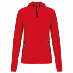 Sportsweater bedrucken PA360 Zip-Neck Jersey Unisex XS-3XL — Produktfoto 9