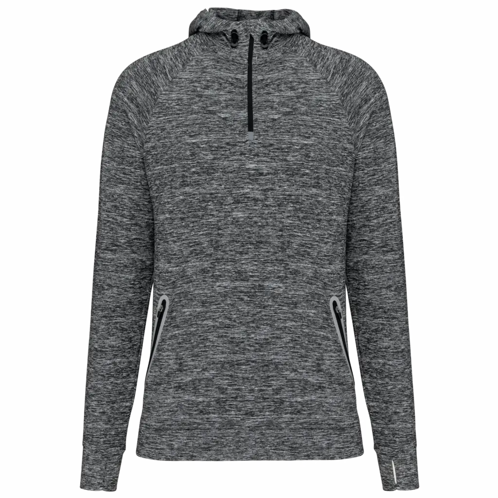 Sportsweater bedrucken PA360 Zip-Neck Jersey Unisex XS-3XL — Produktfoto 10