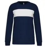 Sweater van polyester, sporty navy / white — productfoto 6