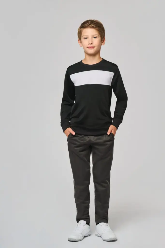 PA374-5_2023 - Hidalgo Kindersweater van polyester — productfoto 4