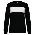 Kindersweater van polyester, black/white — productfoto 6
