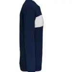 PS_PA374-S_SPORTYNAVY-WHITE - Hidalgo Kindersweater van polyester, sporty navy / white — productfoto 6
