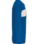 PS_PA374-S_SPORTYROYALBLUE-WHITE - Hidalgo Kindersweater van polyester, sporty royal blue / white — productfoto 7