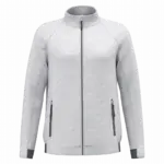 Jasje met opstaande kraag, ash heather — productfoto 5