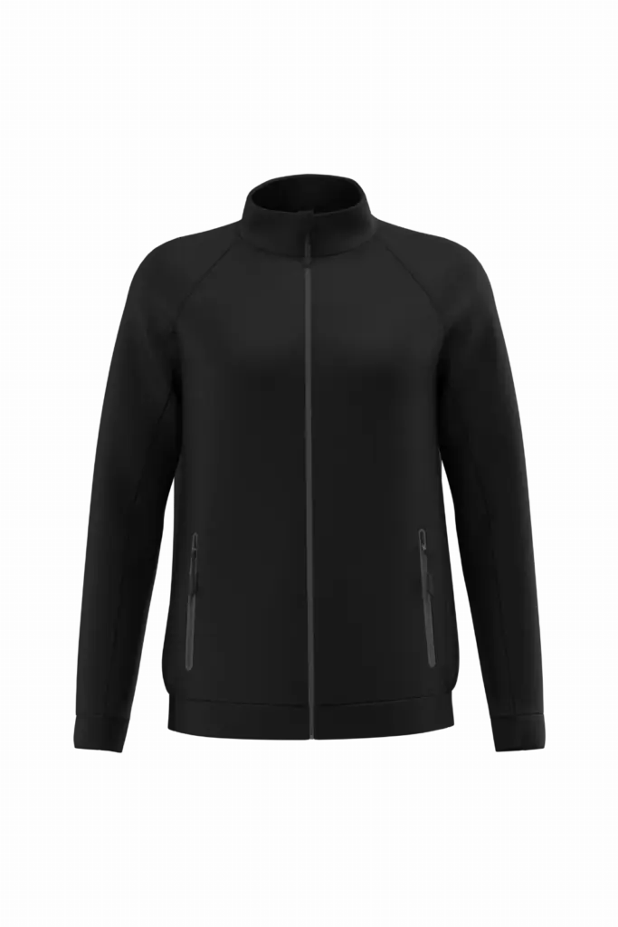 Jasje met opstaande kraag, black — productfoto 6
