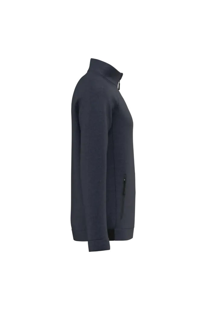 Jasje met opstaande kraag, french navy heather — productfoto 6