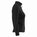 Damesjasje met opstaande kraag, black — productfoto 5
