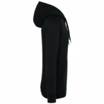 Unisex Sweater met capuchon, black — productfoto 2