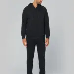 Unisex sweatvest met capuchon — productfoto 4