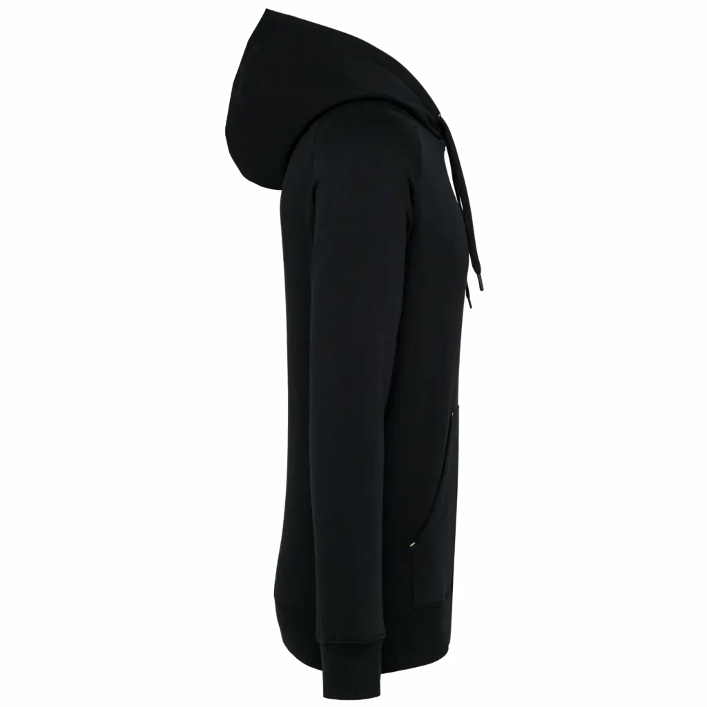 PS_PA383-S_BLACK - Hidalgo Unisex sweatvest met capuchon, black — productfoto 5