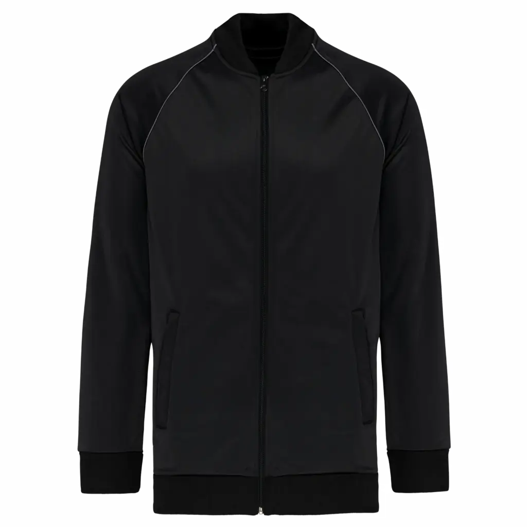 Trainingsjacke bedrucken PA384 Unisex Kontrastpaspel XS-4XL — Produktfoto 6