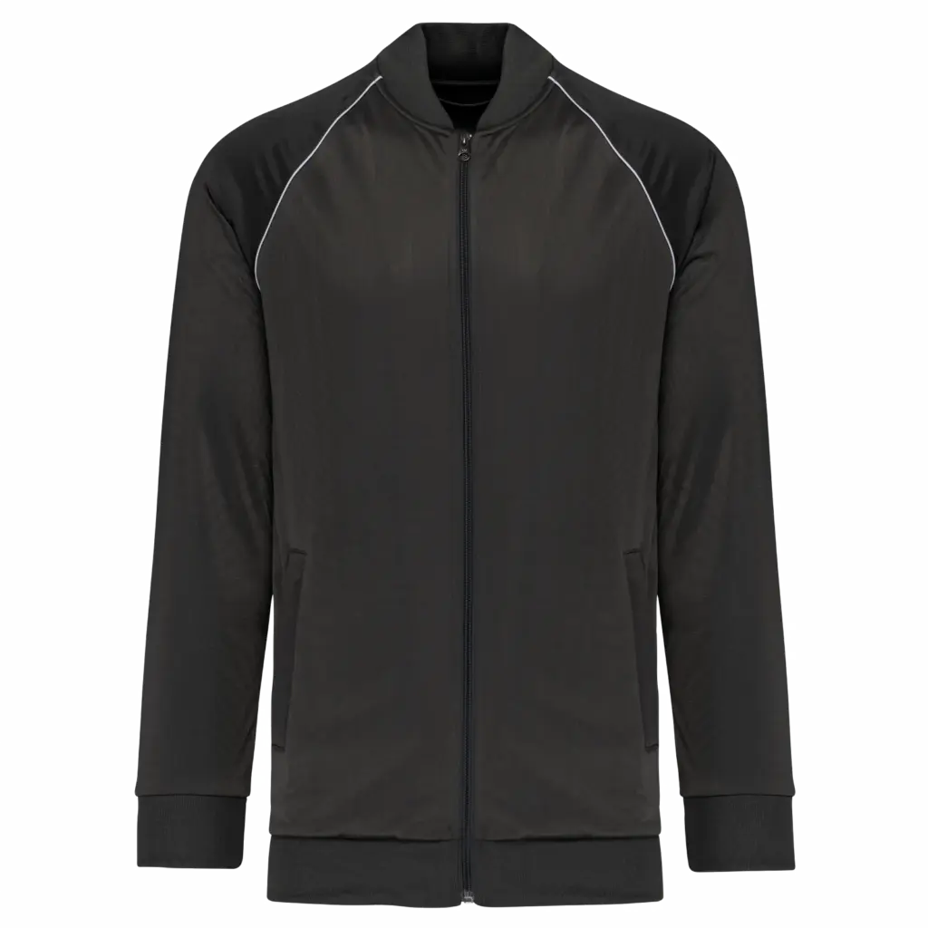 Trainingsjacke bedrucken PA384 Unisex Kontrastpaspel XS-4XL — Produktfoto 7