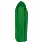 Unisex trainingsjasje met rits en biesje, green — productfoto 8