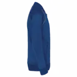 Kindertrainingsjasje met rits en biesje, dark royal blue — productfoto 3