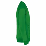 Kindertrainingsjasje met rits en biesje, green — productfoto 4