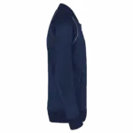 Kindertrainingsjasje met rits en biesje, sporty navy — productfoto 5