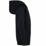 PS_PA386-S_BLACK - Hidalgo Kinder sweatvest met capuchon, black