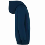 Kinder sweatvest met capuchon, sporty navy — productfoto 3