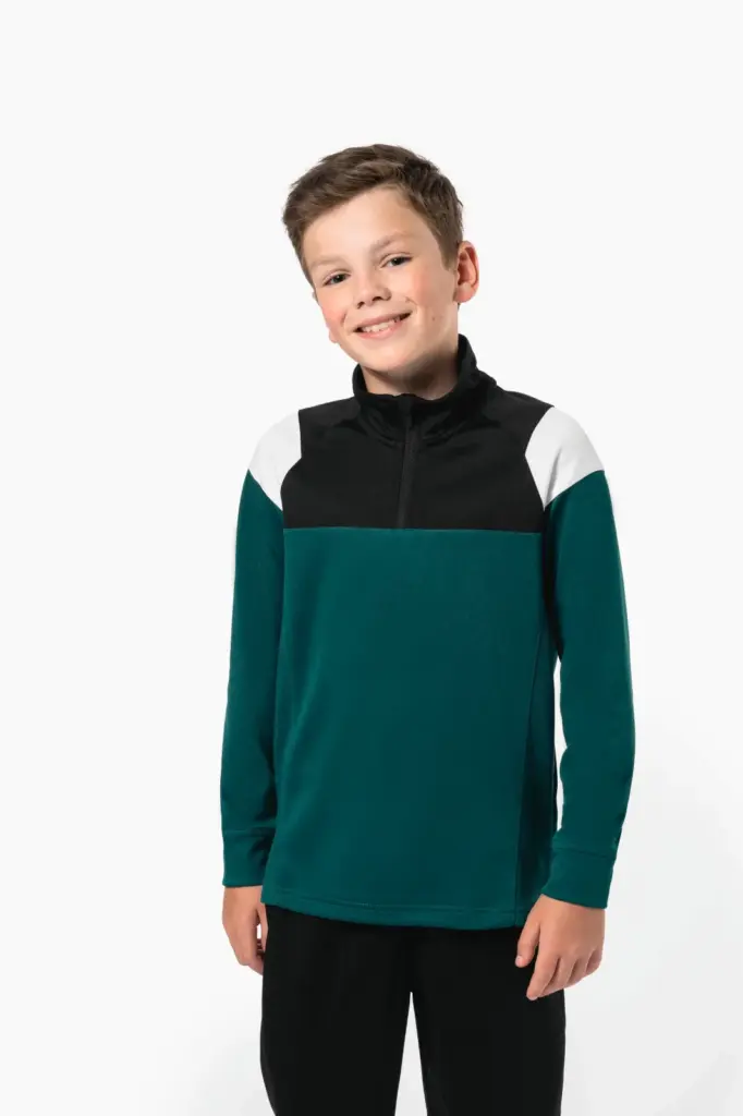 Trainingssweater 1/4 rits kind