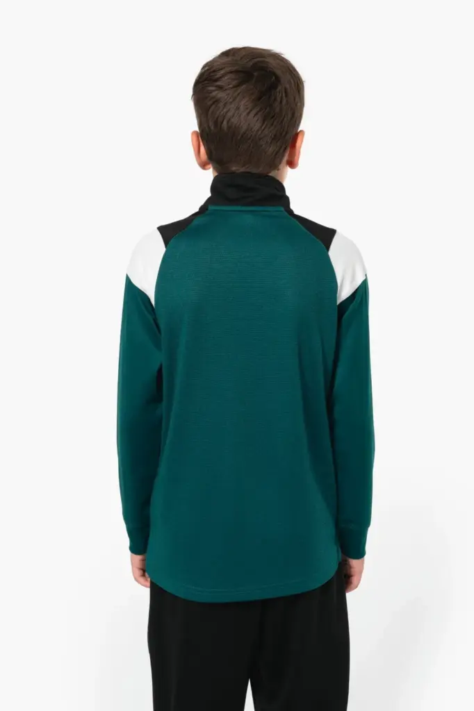 PA388-5_2026 - Hidalgo Trainingssweater 1/4 rits kind — productfoto 2