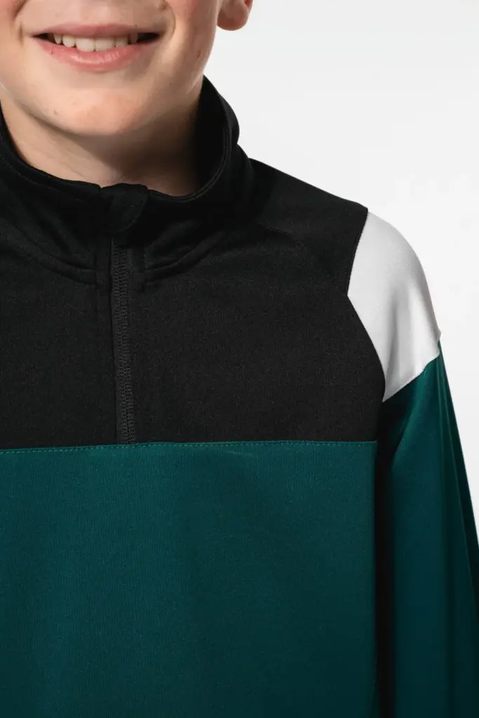 PA388-7_2026 - Hidalgo Trainingssweater 1/4 rits kind — productfoto 3
