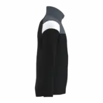 Trainingssweater 1/4 rits kind, black / sporty grey — productfoto 5
