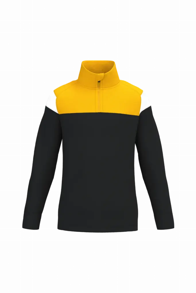 Kinder Trainingssweater PA388 bedrucken 1/4 Zip Matt — Produktfoto 7