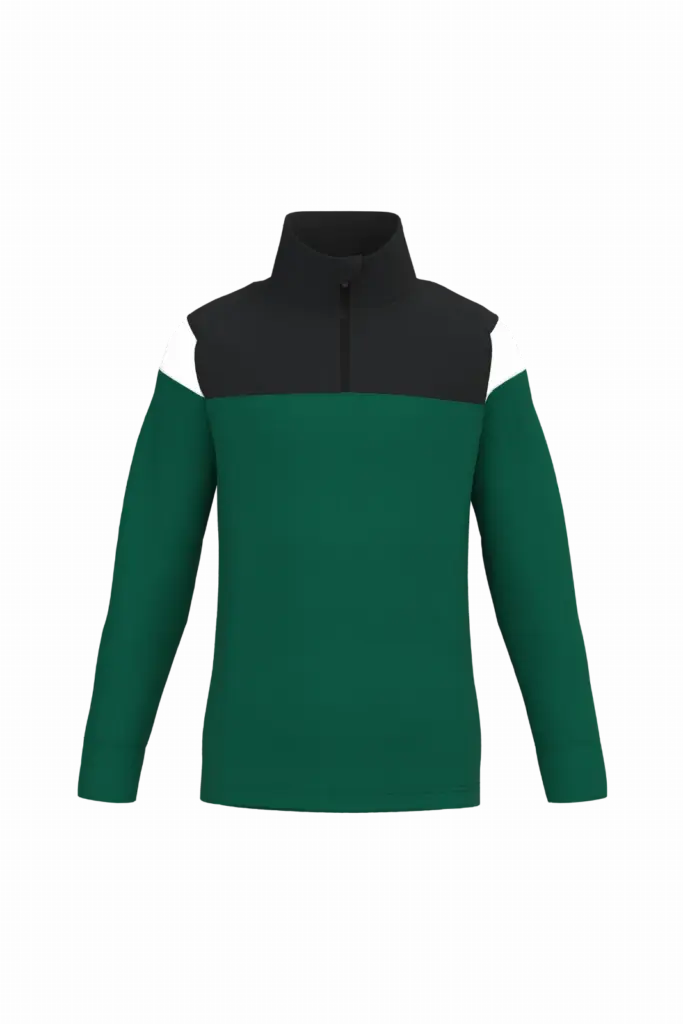 Kinder Trainingssweater PA388 bedrucken 1/4 Zip Matt — Produktfoto 8