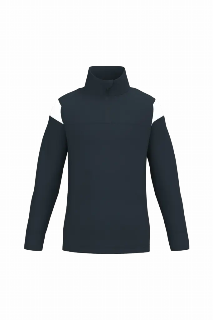 Kinder Trainingssweater PA388 bedrucken 1/4 Zip Matt — Produktfoto 10