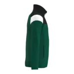 PS_PA391-S_DARKGREEN-BLACK - Hidalgo Kinder trainingsjasje met rits, dark green / black — productfoto 7