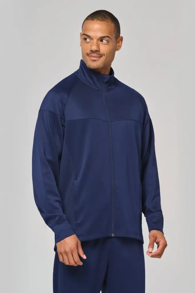 Uniseks Premium Gerecycled Trainingsjasje — productfoto 2