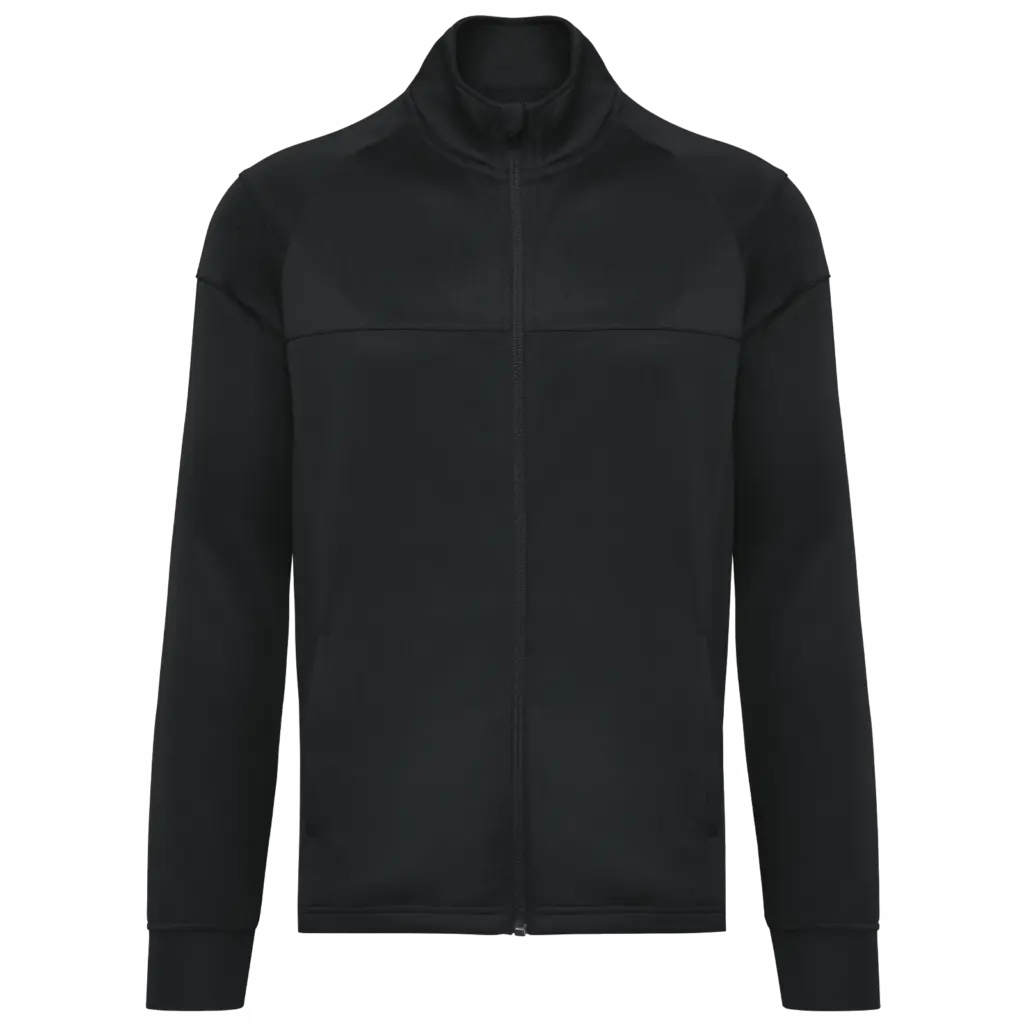 Uniseks Premium Gerecycled Trainingsjasje, black — productfoto 6