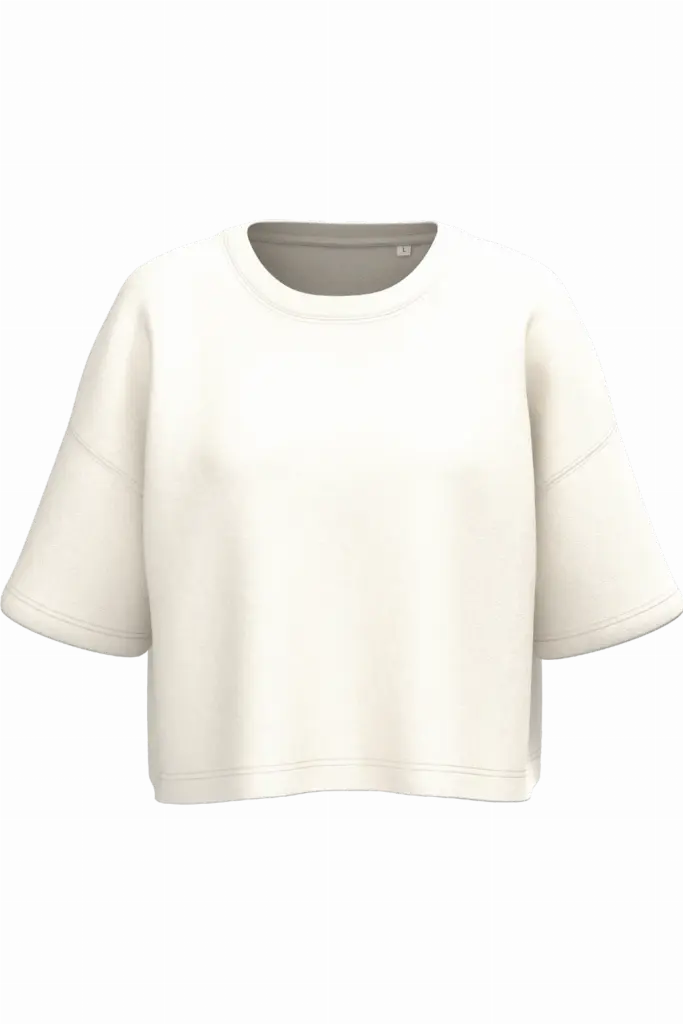Custom PA394 Women's Cropped Short Sleeve Cotton XS-XXL — product photo 8