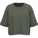 Custom PA394 Women's Cropped Short Sleeve Cotton XS-XXL — product photo 10