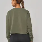 Cropped damessweater met ronde hals — productfoto 2
