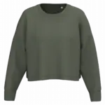 Custom Cropped Sweatshirt PA395 Women's Cotton XXS-XXL — product photo 10