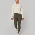 Cropped damessweater met capuchon — productfoto 4