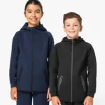 Performance jasje met capuchon voor kinderen