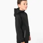 Performance jasje met capuchon voor kinderen — productfoto 3