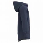 Performance jasje met capuchon voor kinderen, french navy heather — productfoto 6