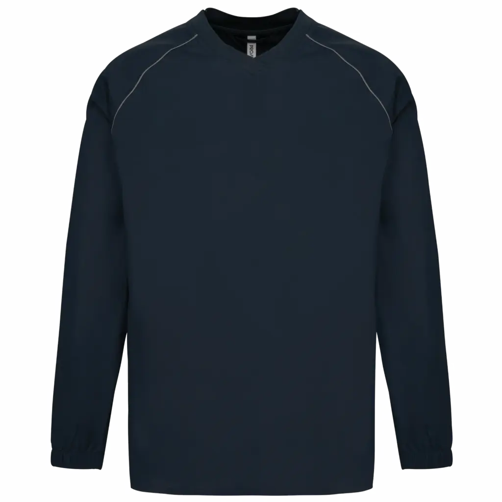 Unisex multisport-regensweater voor volwassenen, navy — productfoto 7