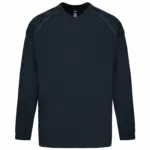 Unisex multisport-regensweater voor volwassenen, navy — productfoto 7