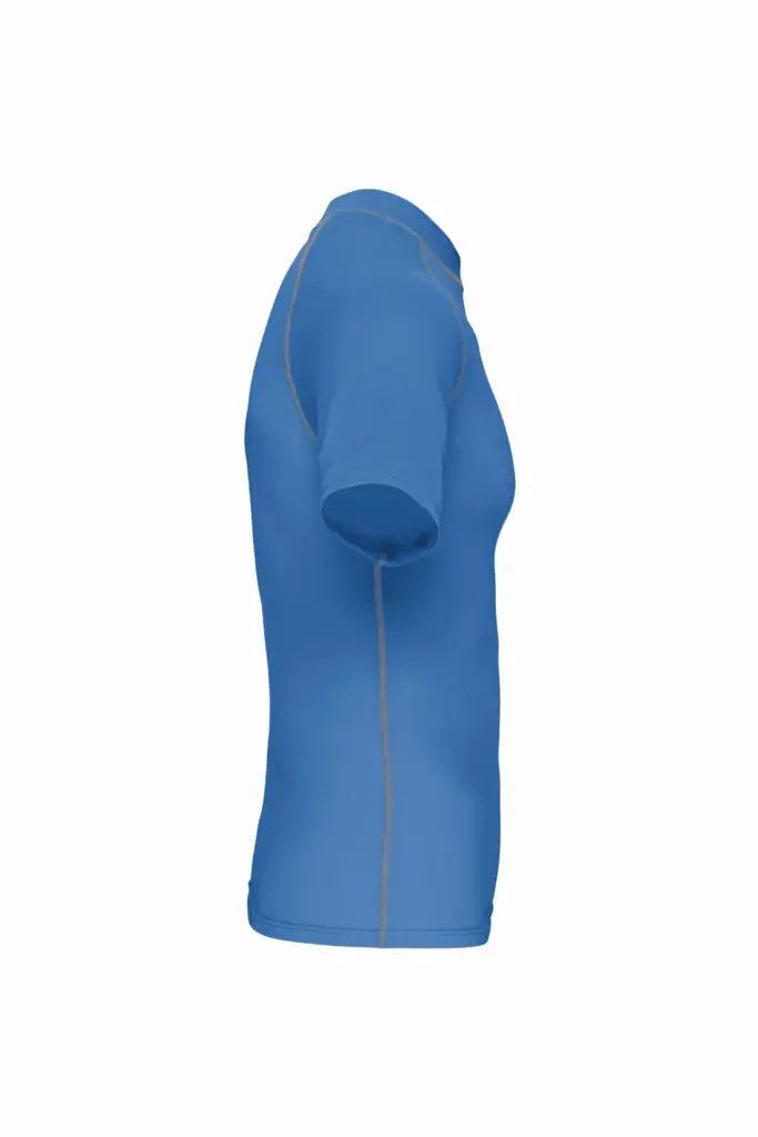 PS_PA4007-S_AQUABLUE - Hidalgo Functioneel T-shirt met korte mouwen en anti-UV-bescherming, aqua blue — productfoto 4