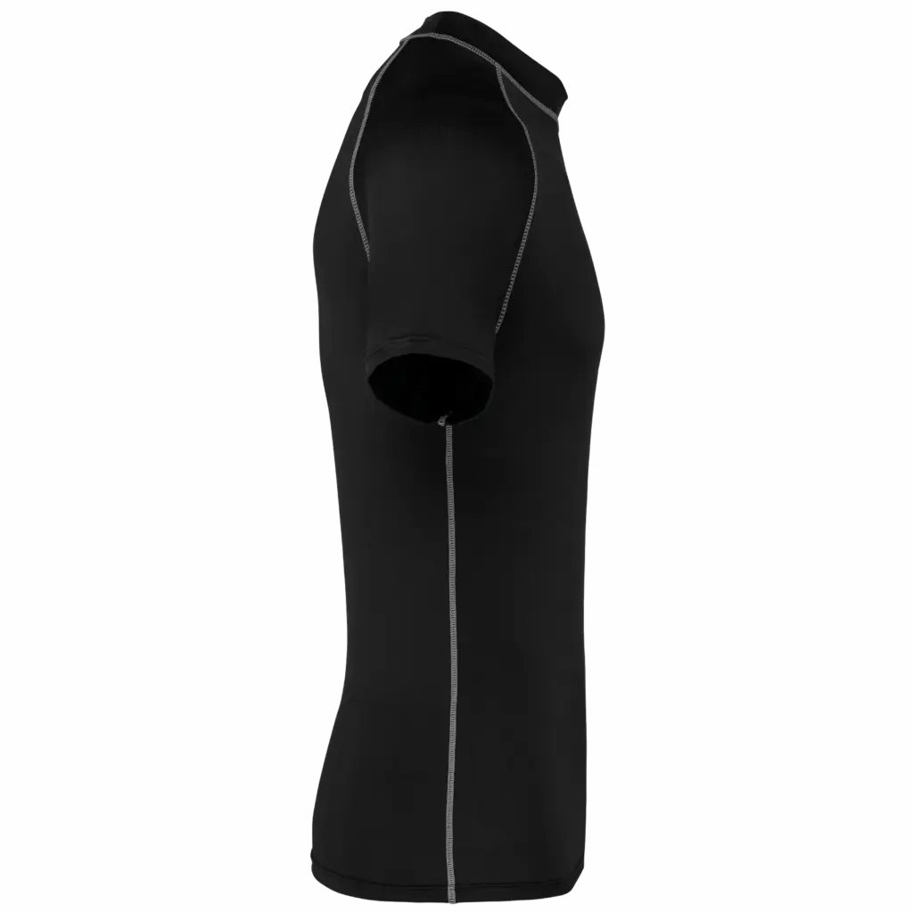PS_PA4007-S_BLACK - Hidalgo Functioneel T-shirt met korte mouwen en anti-UV-bescherming, black — productfoto 5